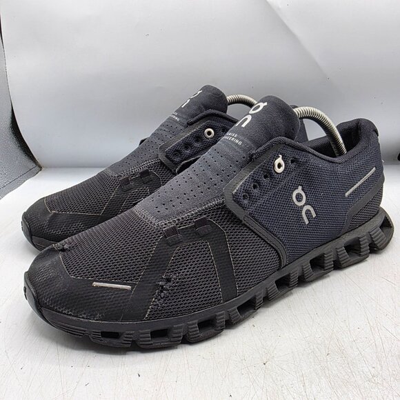 On Running Cloud 5 Mens 10.5 Black Athletic Shoes Walking Outdoors Lightweight - Picture 3 of 14